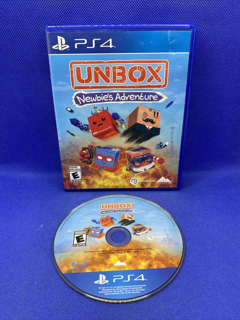 Unbox: Newbie's Adventure (Sony PlayStation 4, 2017) PS4 Tested!