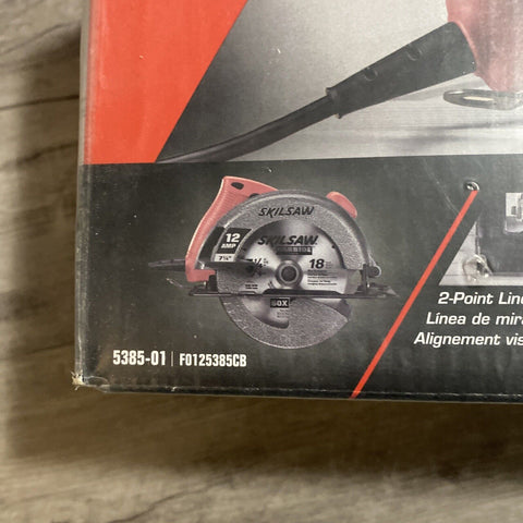 NEW! Skil 12 Amp 7.25 Inch Circular Saw - 5385-01 Corded SkilSaw Factory Sealed