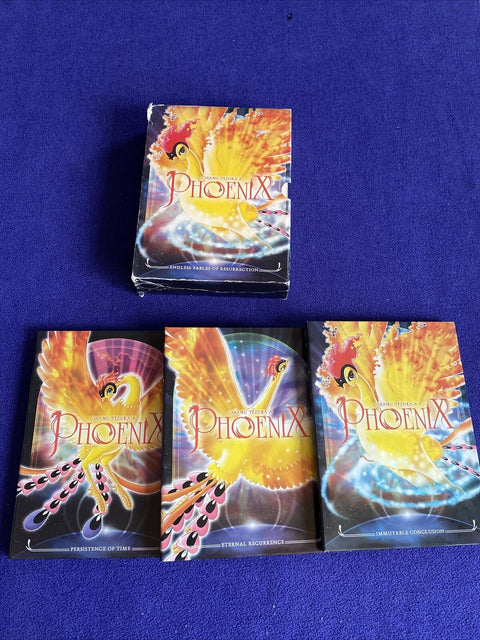 Phoenix - Collection: Vol. 1-3 (Anime DVD, 2008, 3-Disc Set) NTSC Region 1