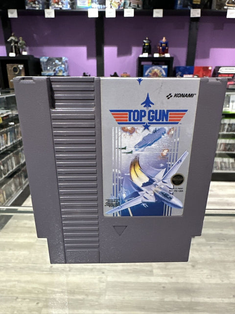 Top Gun (Nintendo NES, 1987) Authentic Cartridge Only - Tested!