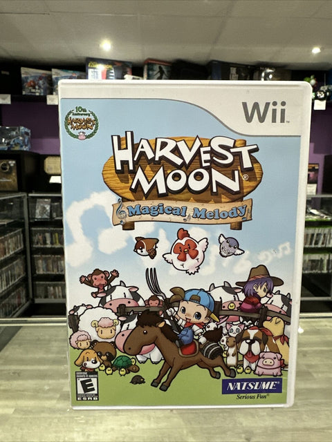 HARVEST MOON Magical Melody Nintendo Wii - Tested!