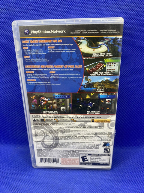 ModNation Racers (Sony PSP, 2010) CIB Complete, Tested!