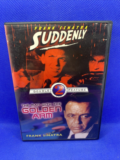 Suddenly + The Man With The Golden Arm (DVD) Frank Sinatra Double Feature 2-Pack