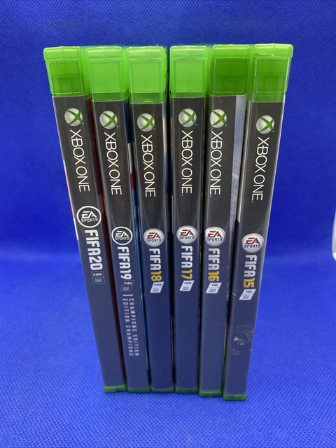 Huge FIFA Soccer Game Lot (Microsoft Xbox One) 15 16 17 18 19 20 - Tested!