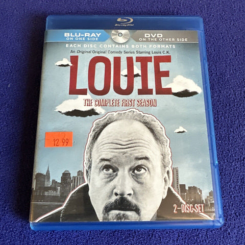 Louie: The Complete First Season (Blu-ray/DVD, 2011, 2-Disc Set) Season 1