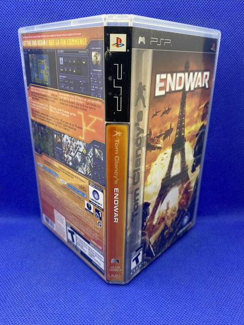 Tom Clancy's EndWar (Sony PSP, 2008) CIB Complete, Tested!