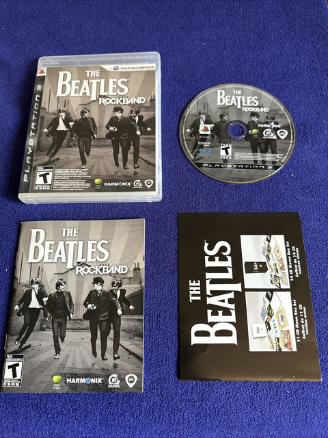 The Beatles: Rock Band (Sony PlayStation 3, 2009) PS3 CIB Complete - Tested!