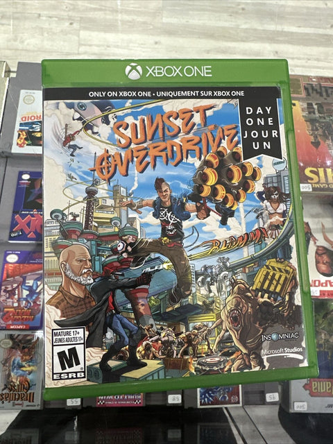 Sunset Overdrive: Day One Edition (Microsoft Xbox One, 2014) XB1 Tested!