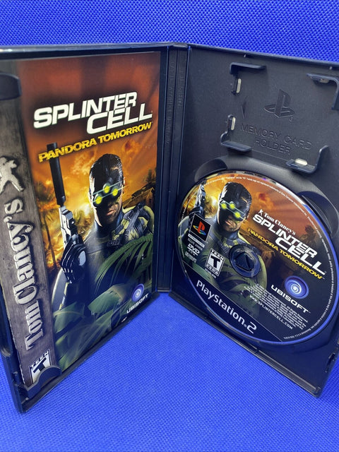 Tom Clancy's Splinter Cell: Pandora Tomorrow (Sony PlayStation 2, PS2) Complete