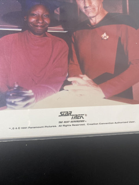 Star Trek The Next Generation Creation Convention 10x8 Photo Lot Of 3 - 1991