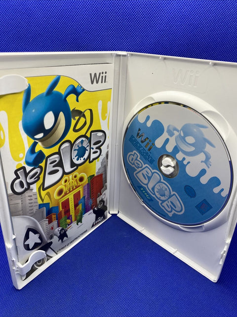 De Blob / DeBlob (Nintendo Wii, 2008) CIB Complete - Tested!