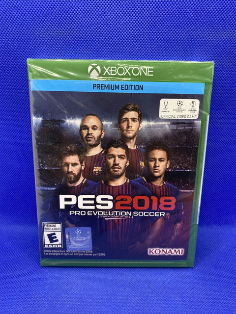 NEW! Pro Evolution Soccer 2018 - Premium Edition (Xbox One) Factory Sealed!