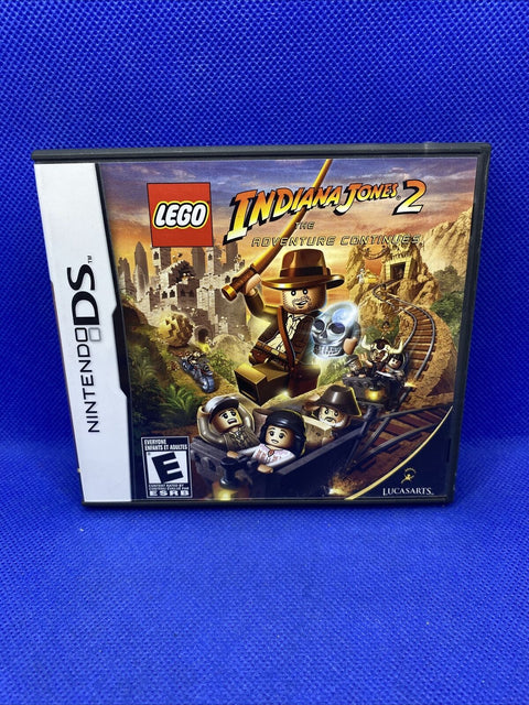 LEGO Indiana Jones 2 The Adventure Continues (Nintendo DS, 2009) Complete Tested