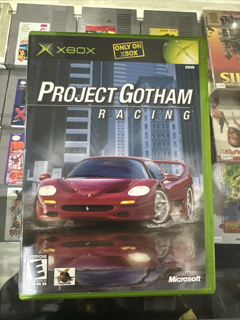 Project Gotham Racing (Microsoft Original Xbox, 2001) Complete Tested!