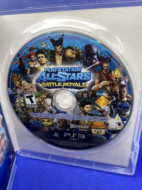 Playstation All-Stars Battle Royale - Walmart Variant (PS3, 2012) CIB Complete