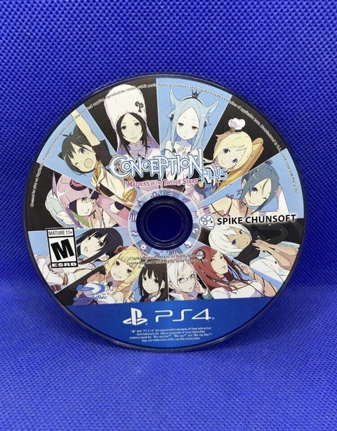 Conception Plus Maidens of the Twelve Stars - Playstation 4 PS4 Complete Tested!