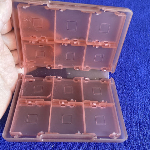 Nintendo 3DS Game Holder Hard Case - Holds 24 Games OEM Pink