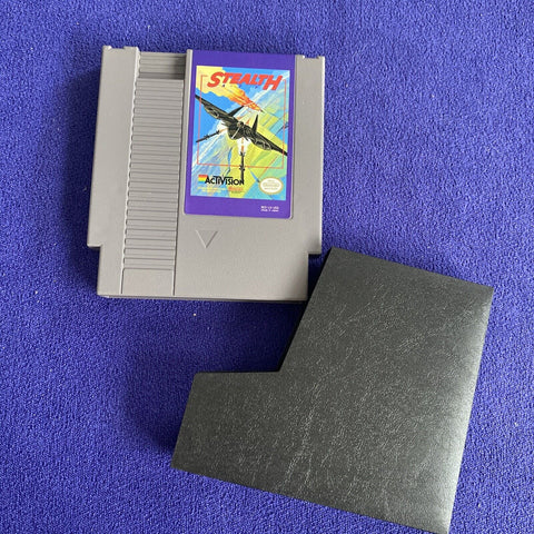 Stealth ATF (Nintendo NES, 1989) CIB Complete w/ Box Protector - Tested!