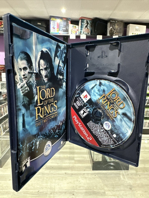 Lord of the Rings: The Two Towers (Sony PlayStation 2, 2004) PS2 CIB Complete