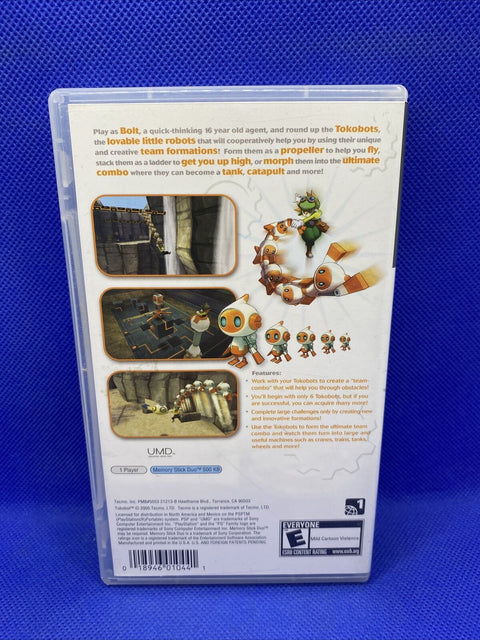 Tokobot (Sony PSP, 2005) CIB Complete, Tested!