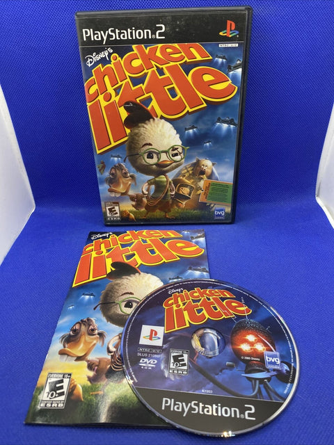 Disney's Chicken Little (Sony PlayStation 2, 2005) PS2 CIB Complete - Tested