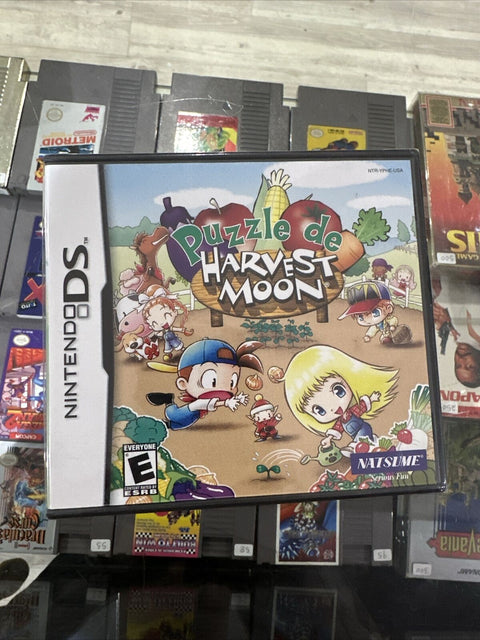 NEW! Puzzle de Harvest Moon (Nintendo DS, 2007) Factory Sealed!