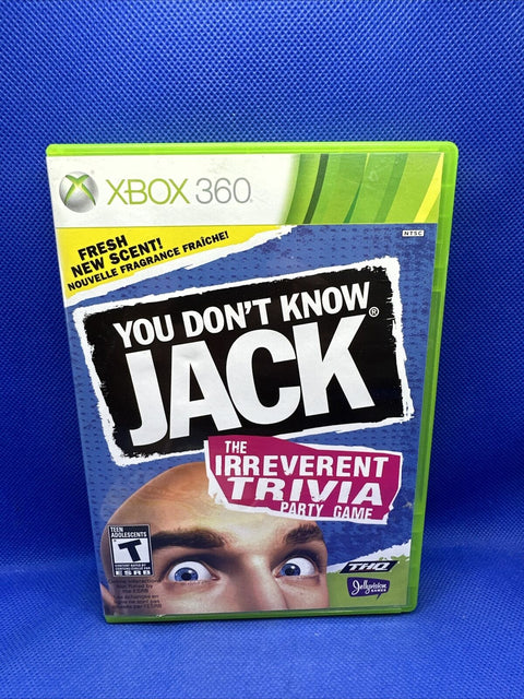 You Don't Know Jack (Microsoft Xbox 360, 2011) CIB Complete - Tested!