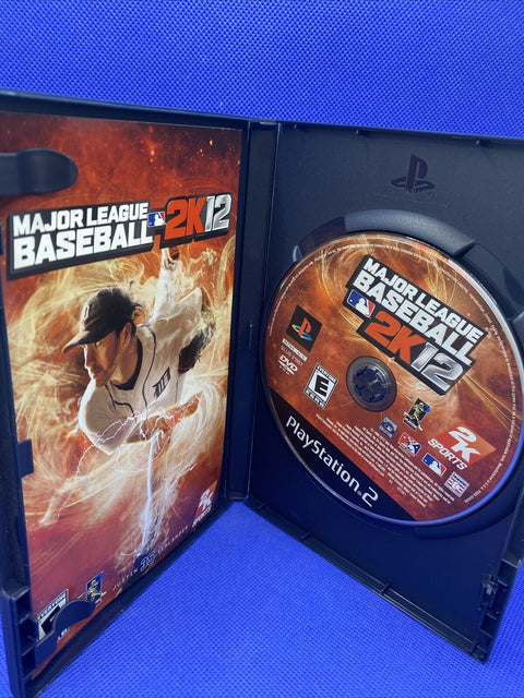 Major League Baseball 2K12 (Sony PlayStation 2, 2012) PS2 CIB Complete Tested!