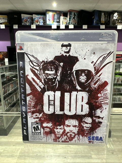 The Club (Sony PlayStation 3, 2008) PS3 CIB Complete Tested!