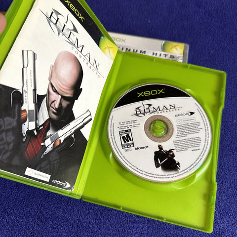 Hitman Original Xbox Lot - Contracts + 2 Silent Assassin - Complete + Tested!