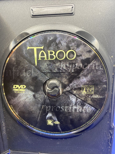 Taboo (DVD, 2003) Rare Sexy Thriller - Nick Stahl, Lori Heuring, January Jones