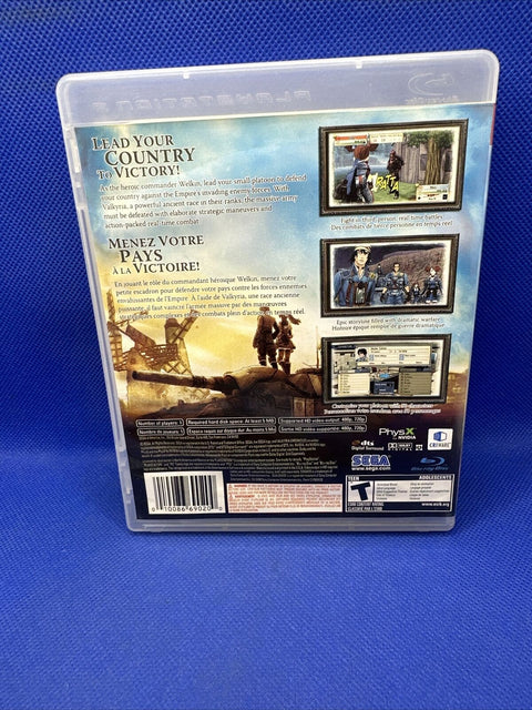 Valkyria Chronicles (Sony PlayStation 3, 2008) PS3 CIB Complete - Tested!