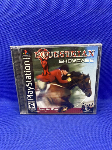 Equestrian Showcase (Sony PlayStation 1, 2003) PS1 CIB Complete, Tested!