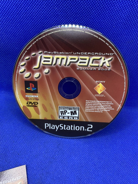 PlayStation Underground Jampack: Summer 2002 (Sony PlayStation 2, PS2) Complete