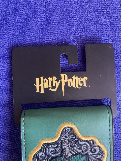 NEW! Harry Potter Green Slytherin Bi Fold Wallet - NWT Official