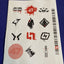 Hitman Agent 47 Promo Sticker Sheet - 13 Stickers - New!