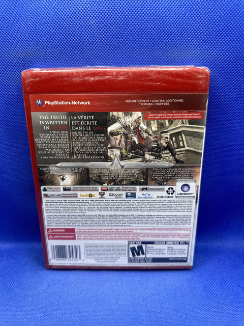 NEW! Assassins Creed 2 II (Sony PlayStation 3, 2009) PS3 Greatest Hits - Sealed!