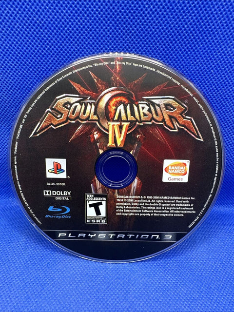 Soul Calibur IV 4 (Sony PlayStation 3, 2008) PS3 CIB Complete - Tested!