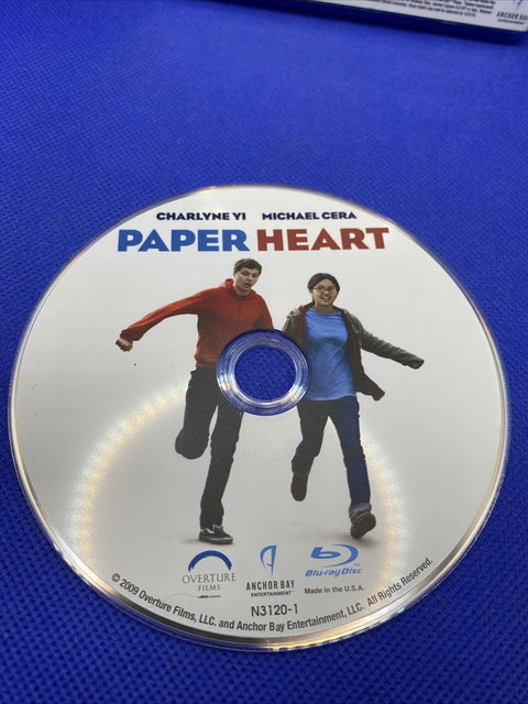 PAPER HEART (SPECIAL EDITION) (BLU-RAY) Tested! Michael Vera Charlyne Yi