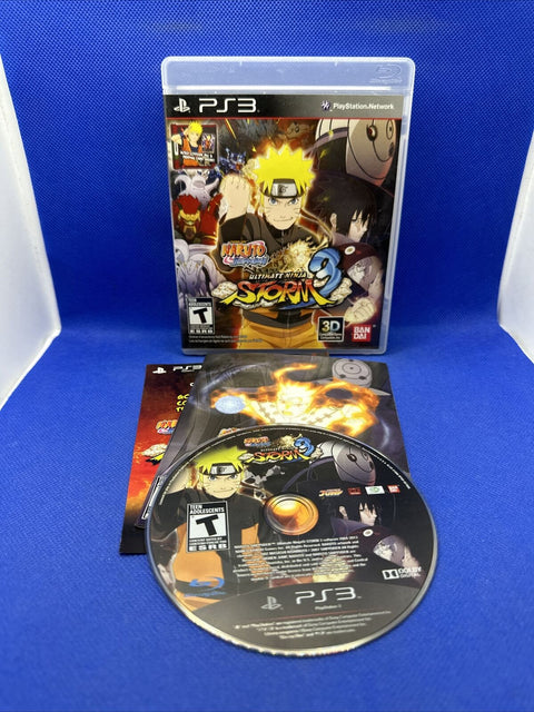 Naruto Shippuden: Ultimate Ninja Storm 3 (PlayStation 3, PS3) Complete Tested