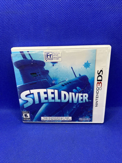 Steel Diver (Nintendo 3DS, 2011) No Manual - Tested!