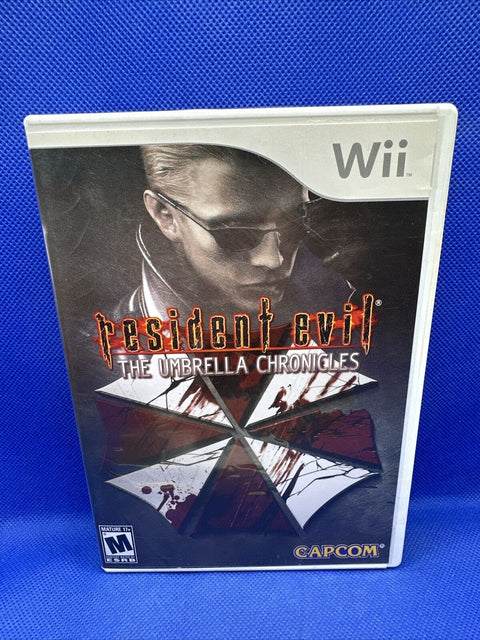 Resident Evil: The Umbrella Chronicles (Nintendo Wii, 2007) Complete Tested!