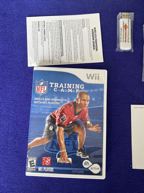 EA Sports Active NFL Training Camp Big Box Bundle - Nintendo Wii - Complete!