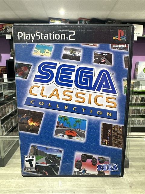 Sega Classics Collection (Sony PlayStation 2, 2005) PS2 CIB Complete Tested!