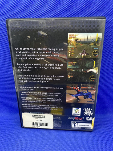 Powerdrome (Sony PlayStation 2, 2004) PS2 Complete - Tested!