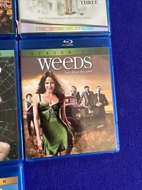 Weeds Season 1-7 Blu Ray Lot Set - 1 2 3 4 5 6 7 Very Good