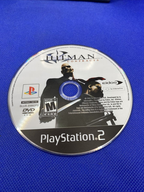 Hitman: Contracts (Sony PlayStation 2, 2004) PS2 CIB Complete Tested!