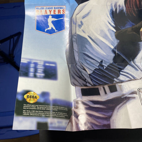 R.B.I. Baseball ‘94 Sega Genesis PROMO Poster - 22” X 16”