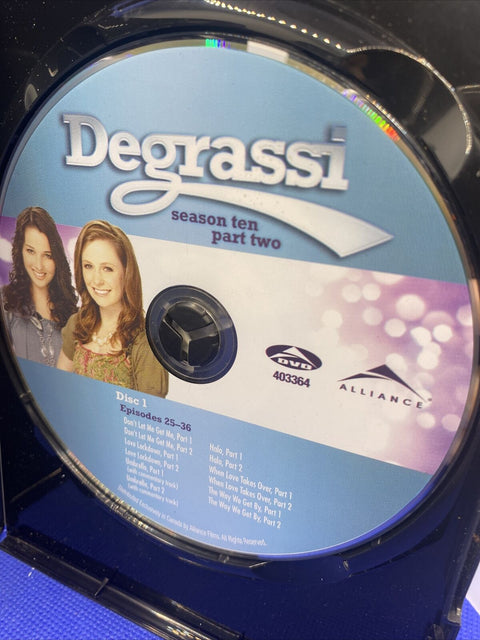 Degrassi: Season Ten, Part Two (DVD, 2011)