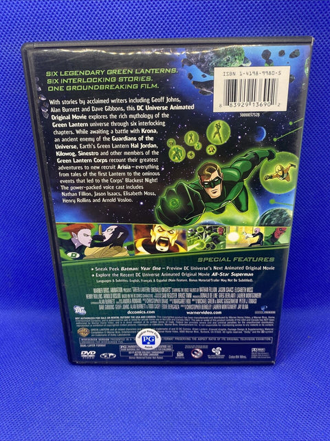 Green Lantern: Emerald Knights [DVD] 2011 DC Universe